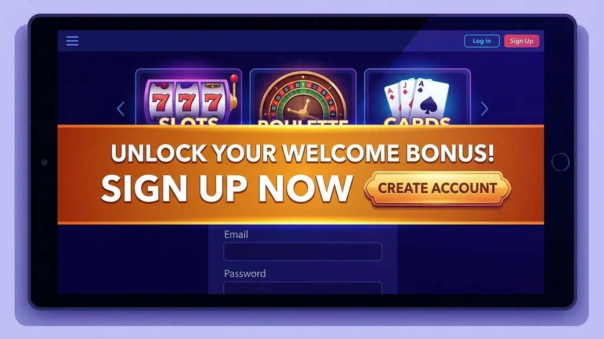 Registrera dig med bonus